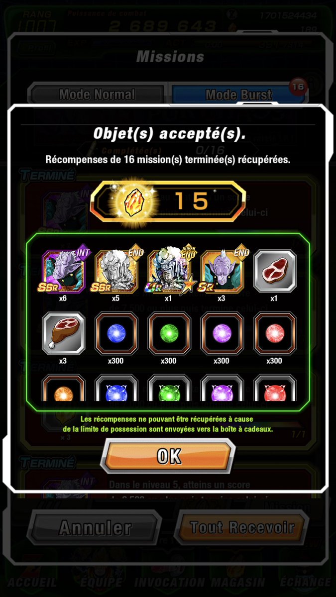 Alex_Sama37's tweet photo. 🔥Mode BURST 8000 pts vs Kid Buu 😈
+ 1 mission EX ✅

#dokkanbattle https://t.co/E51uyLIs2A
