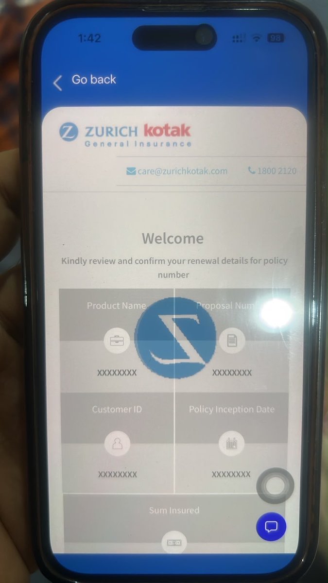 jasmeet789's tweet photo. @ZurichKotak @ZurichKotak your app isn’t working for renewals. And emails are not being replied to. On call AI is responding that is not letting me go through to a real human for support. What is going on ? @irdaindia what are you doing as a regulator ? Such practices should be looked into. https://t.co/TOviAp6lXf