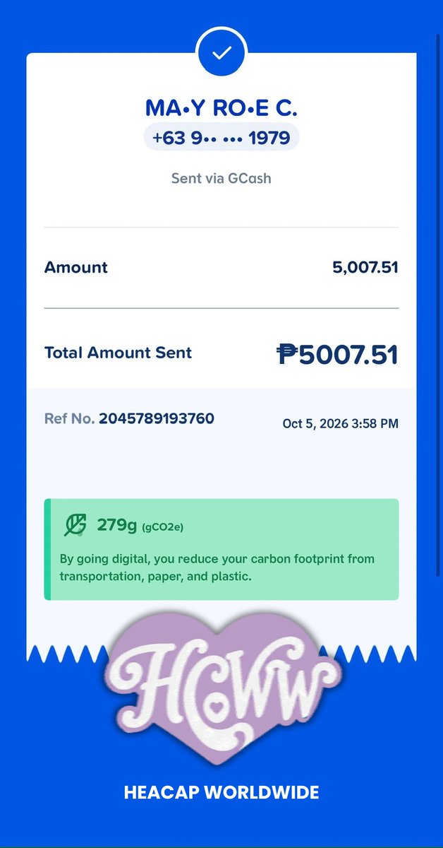 heacapww's tweet photo. ₱5K MATCH UNLOCKED! 💜💙

Our first ₱5K Matching Challenge for TEAM HEATH OFFICIAL has been completed! HEACAP WORLDWIDE pledged to match ₱5K, and with the challenge successfully matched, we’re happy to share that ₱5,007.51 has now been turned over to THO. 🫶🏻

To all the Kapitans, Moyers, and Buzzbears who joined, shared, donated, and supported this challenge, thank you for helping us make this possible.