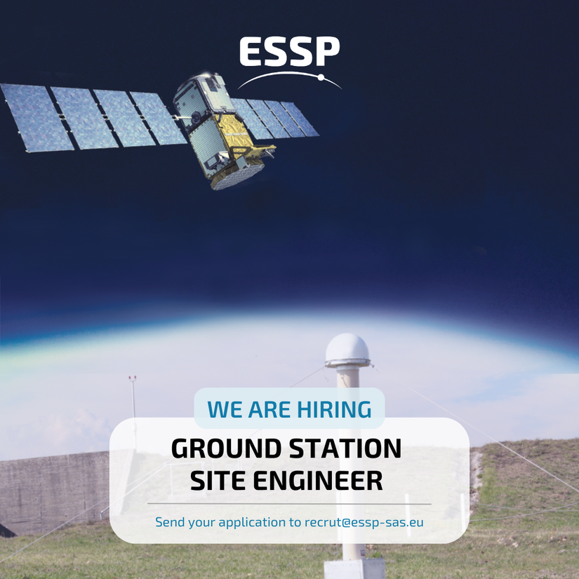 ESSPSAS's tweet photo. 📢 #ESSPCareers 📢

We are looking for a Ground Station Site Engineer to monitor hosting, maintenance, and operational services of EGNOS remote sites. He/she will also manage service contracts, technical documentation, site visits, and site evolution projects 🌍🛰️.

This role requires at least 3 years of experience in the space or aeronautical domain, along with a very good level of English (minimum B2).

🔗 Discover the full job description and apply here 👇
https://t.co/bBj0sGEg7u

#jobs #careers #vacancies
