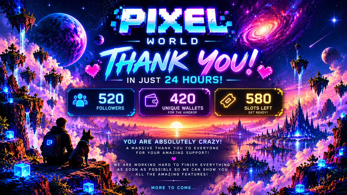 PixelWorldIO tweet picture
