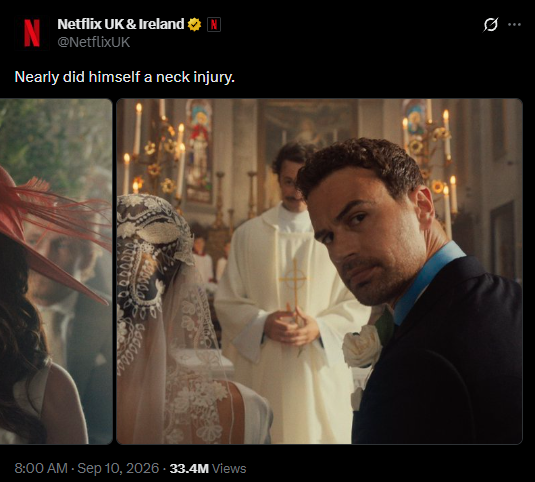 GD44vh's tweet photo. Netflix made a Charlie Kirk joke a month ago and all of you people celebrated, you reap what you sow. https://t.co/TazeLXrlA9