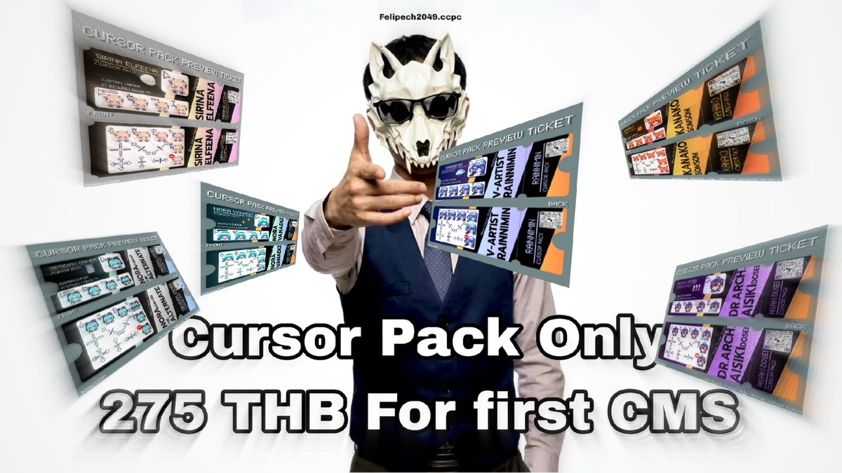 Felipech2049's tweet photo. หาเงินกินข้าวครับ

CMS Cursor Pack ราคาพิเศษสำหรับลูกค้าคนแรกเท่านั้น!

จาก750บาท เหลือเพียง 275บาท!

ช่องทางติดต่อกิจการ↓
https://t.co/8a0IAavdK6

#felipech2049ccpc #Vtuber #streamer https://t.co/YcxeV1xT3a