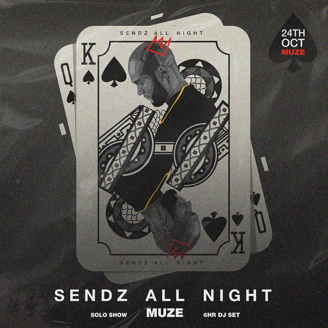 Sendz29's tweet photo. As an artist it comes a time you have to challenge yourself. 🙌🏿
It’s time to support our own too!! 

6 Hour solo set. 📢

Tickets : https://t.co/AtErPcFvv6 https://t.co/gQNTEMKS5j