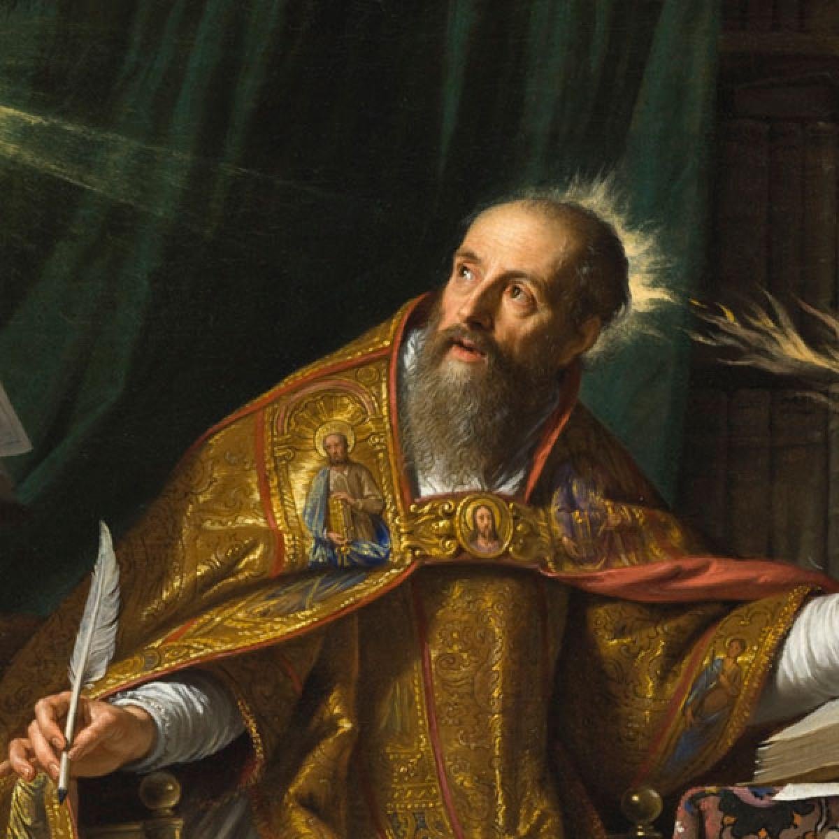 Thresherofwheat's tweet photo. Introduce yourself with two saints. https://t.co/PCZhjH3ItR