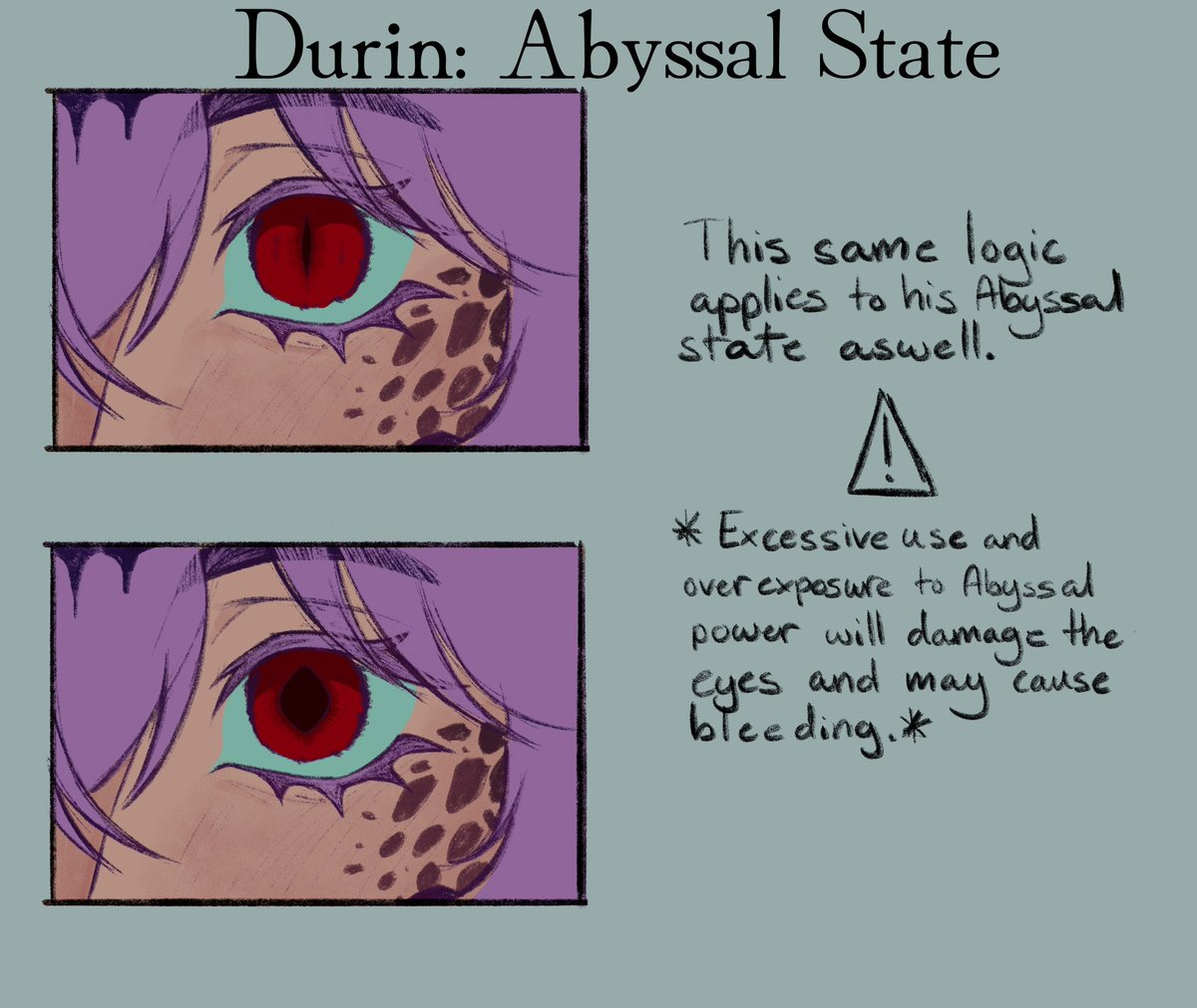 TheTrashArtist8's tweet photo. On the topic of eyes today… Durin’s eyes! Something I threw together with a special page for storybuilding :) #durin https://t.co/LadufLoKB3