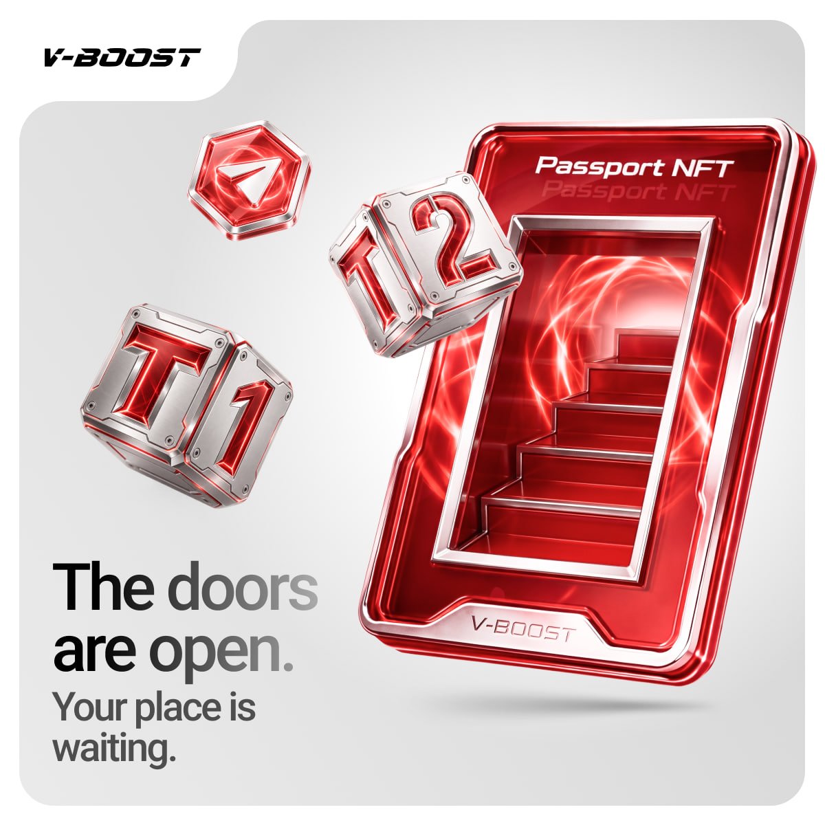 VBoostX's tweet photo. READY? START NOW

You have seen what V-Boost is, how it works and how to check it yourself. There is nothing left to read. There is only the door.

Wallet → account → Passport → Tier 1. A few minutes.

The doors are open. Your place is waiting.
In your browser → https://t.co/gpFmf6lMsT
