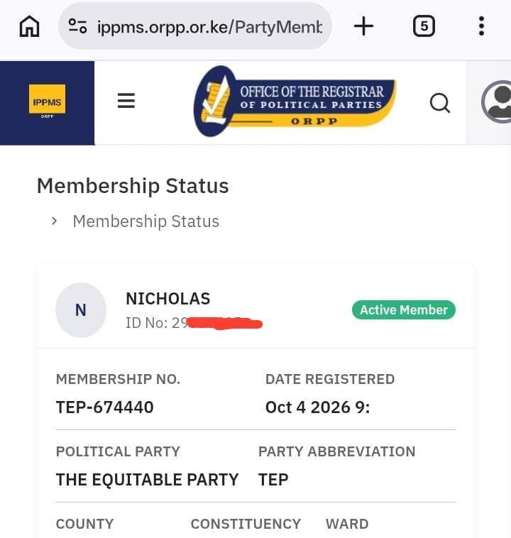 ROBERTN_2013's tweet photo. @LindaMwananchi_ Watu watumie online platform.
Confirmation code use email method
#TheEquitableparty
#Lindamwananchi
#sisindiosifuna
#wantam https://t.co/1LLI3DOCtt