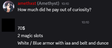 yAmethxst's tweet photo. Just a quick note: Anyone offering outfit services for more than $15 per outfit is (most likely) scamming you.

The current service:
- $15 per outfit (+colored name)
- $7.50 for a colored name

Don't let anyone rip you off :) https://t.co/rOOCwrTVuW