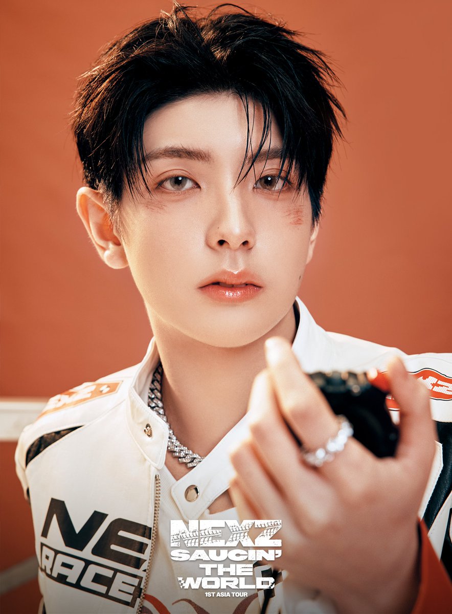 NEXZ_official's tweet photo. NEXZ 1ST ASIA TOUR 
<SAUCIN' THE WORLD> IN SEOUL
OFFICIAL MERCH TEASER IMAGES

#SEITA
#HYUI
#YUKI

#NEXZ
#SAUCIN_THE_WORLD_IN_SEOUL
#NEXZ_ASIA_TOUR https://t.co/0QnHb8qhqN