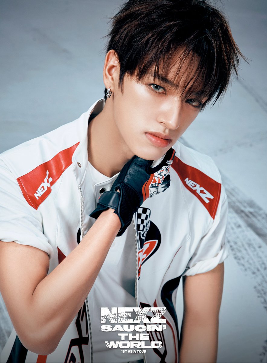 NEXZ_official's tweet photo. NEXZ 1ST ASIA TOUR 
<SAUCIN' THE WORLD> IN SEOUL
OFFICIAL MERCH TEASER IMAGES

#SEITA
#HYUI
#YUKI

#NEXZ
#SAUCIN_THE_WORLD_IN_SEOUL
#NEXZ_ASIA_TOUR https://t.co/0QnHb8qhqN