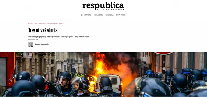 Image from Res Publica Nowa (@ResPublicaNowa)