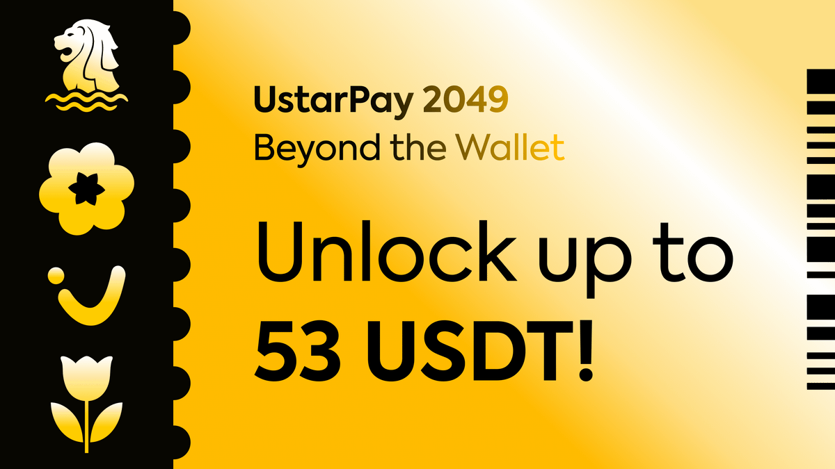 ustarpay's tweet photo. UstarPay is bringing the @token2049 excitement to the app!

UstarPay 2049: Beyond the Wallet is now live!

New here or already with us?

There’s something for you:

🎁 Sign up → $1 Card Bonus Coupon
✅ Get verified → $2 Card Bonus Coupon
🏆 Invite friends → Our top 5 referrers each win a $50 Card Bonus Coupon!

Already have an account? You can still join the referral race and earn the KYC reward if not verified yet.

Join us in app from September 30 to October 31.

Download app to get started 👇