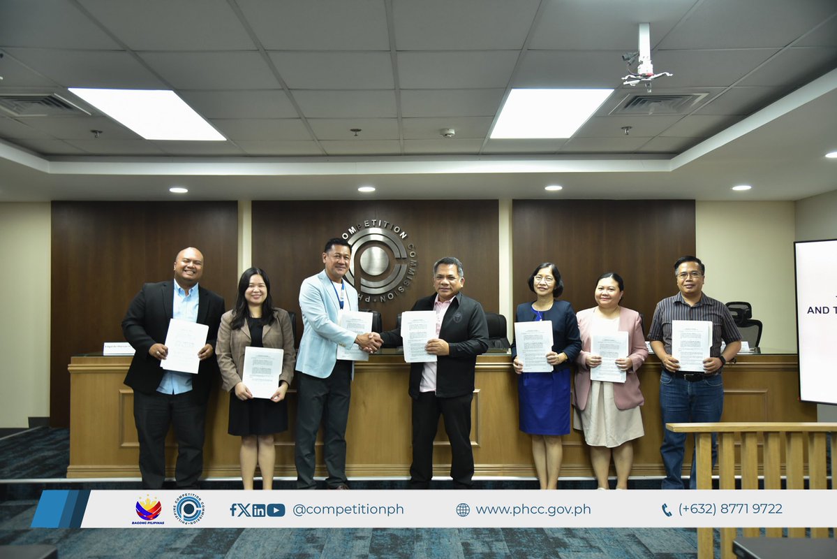 CompetitionPH's tweet photo. PRESS RELEASE: PCC, UPLB ink partnership for academic collaboration on competition policy | Details here: https://t.co/p3FIzstqG9

#CompetitionPH #CompetitionMatters https://t.co/bEC7jPkfd3