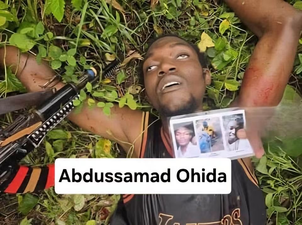 OgbeniObSugar's tweet photo. BREAKING: ISWAP LEADER KILLED IN OWO, ONDO STATE. 

A senior commander of the Islamic State West Africa Province, ISWAP, Abdussamad Ohida, has been killed during a joint security operation in a forest in Owo, Ondo State.

As reported by Vanguard, Ohida, also known as Anwar, was.. https://t.co/pEVqVw75Ul
