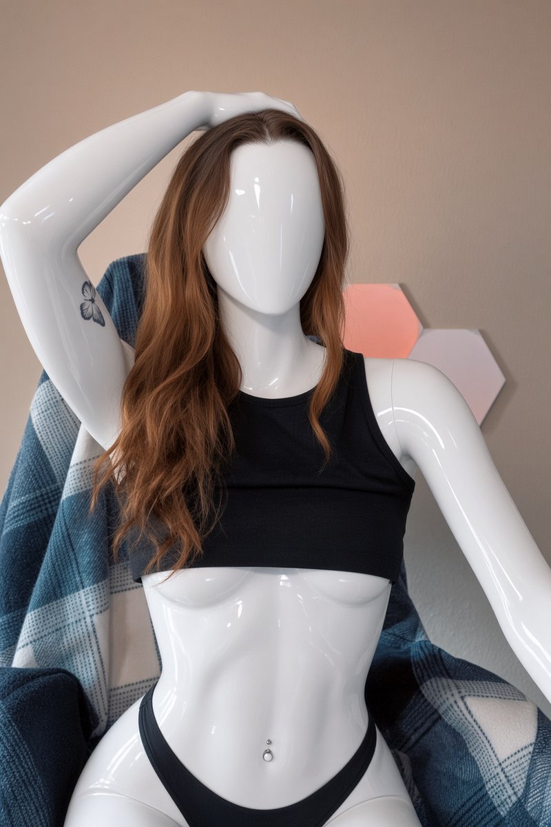MarinMannequin's tweet photo. @AGrande12839 is such a loser that love plastic that he begged me to turn his irl into a mannequin, making her all beta safe for him 

Join the collection 🤍 https://t.co/Lg53IXPOx4