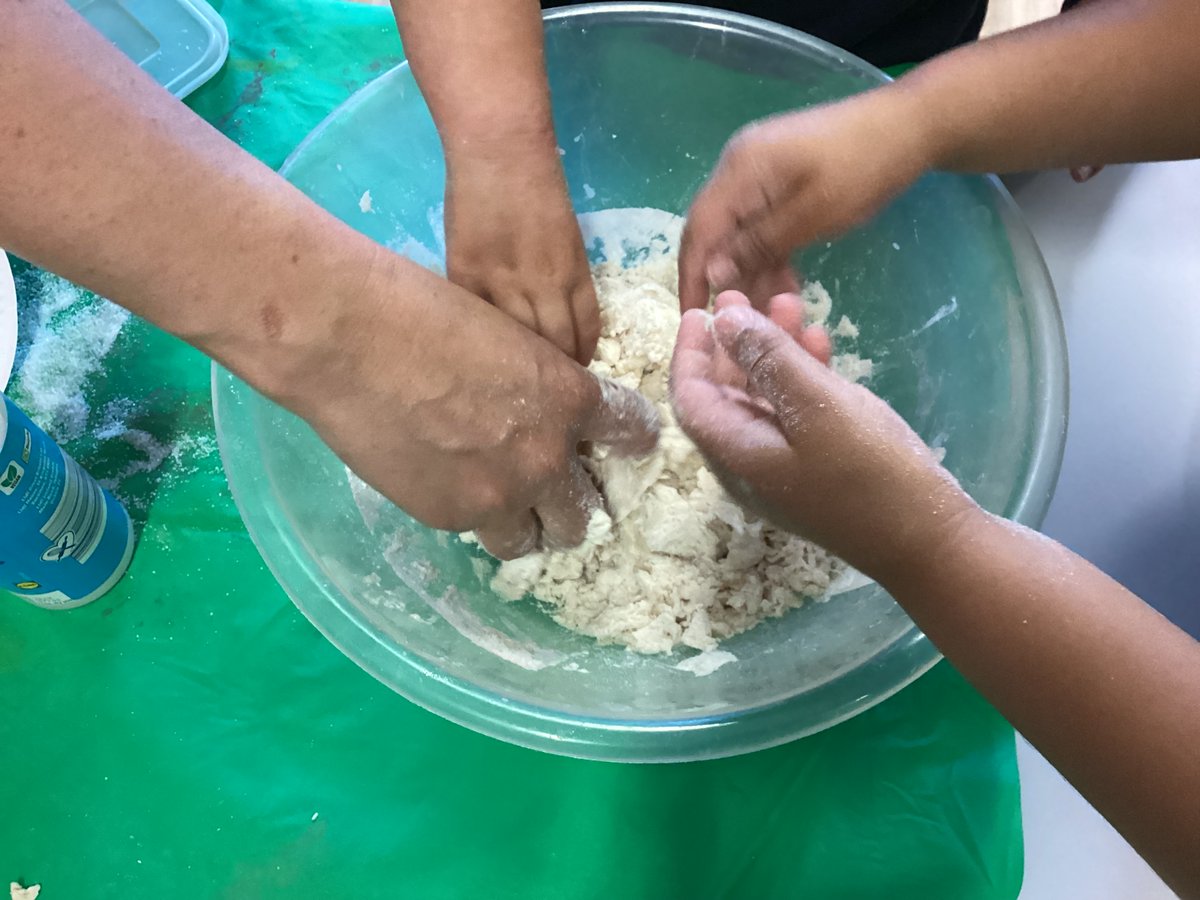 YewTreeSandwell's tweet photo. Morning nursery have been enjoying developing their fine motor skills today.  Lots of mark making, building finger strength, stretching rubber bands and squishing and squashing dough that they have made.  #LearningWithoutLimits https://t.co/byfYtKi575