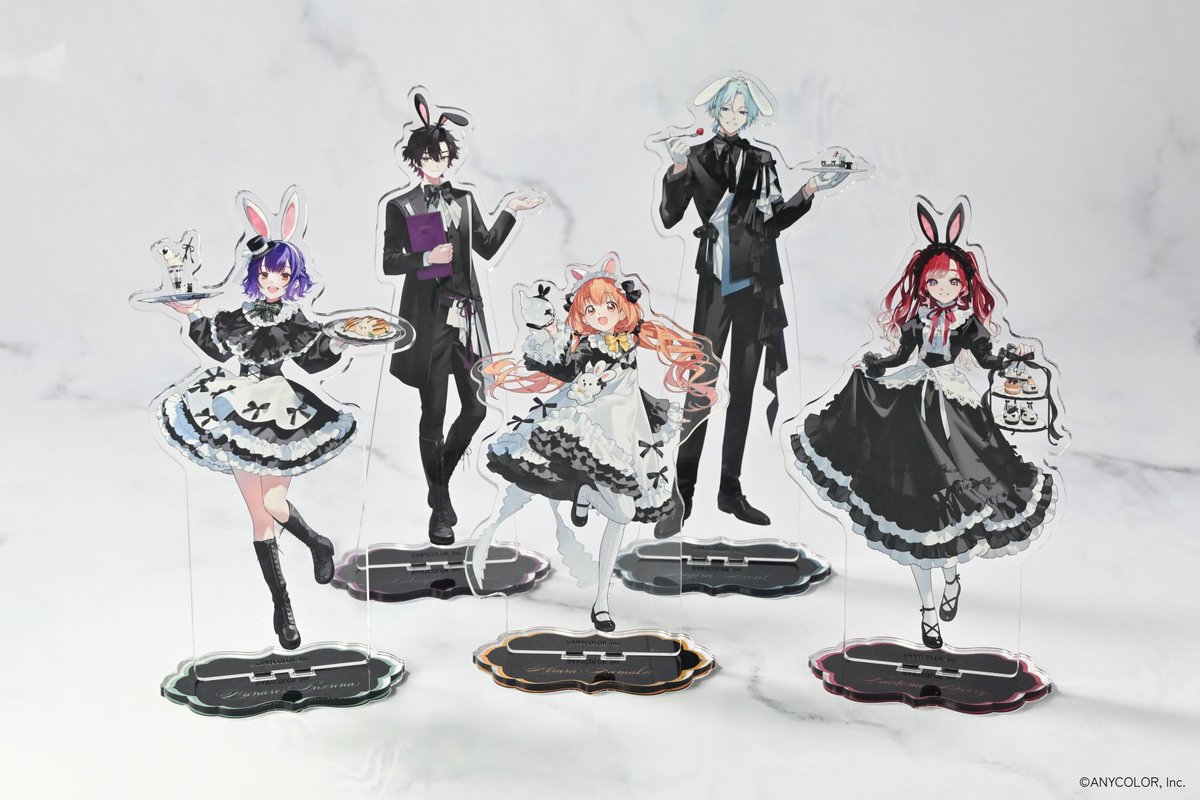 animate_cafe's tweet photo. 【にじさんじ】
୨୧･････････････････････････୨୧

撮りおろしビジュアルを使用したグッズが登場🎀

🏠アニメイトカフェ池袋・天王寺・名古屋・福岡天神
📅10/22～11/17
※福岡天神の開催期間は「10/24～11/17」となります。

🐇コラボ詳細はこちら🐇
https://t.co/7IGcbs3S0b

⏰ご予約はこちら✨初週の抽選受付は明日【10/6 AM10:00】まで⊹˚₊／
https://t.co/zvWkMs7gdB

୨୧･････････････････････････୨୧

#にじさんじ #Speciale #すぺしゃーれラビットカフェ