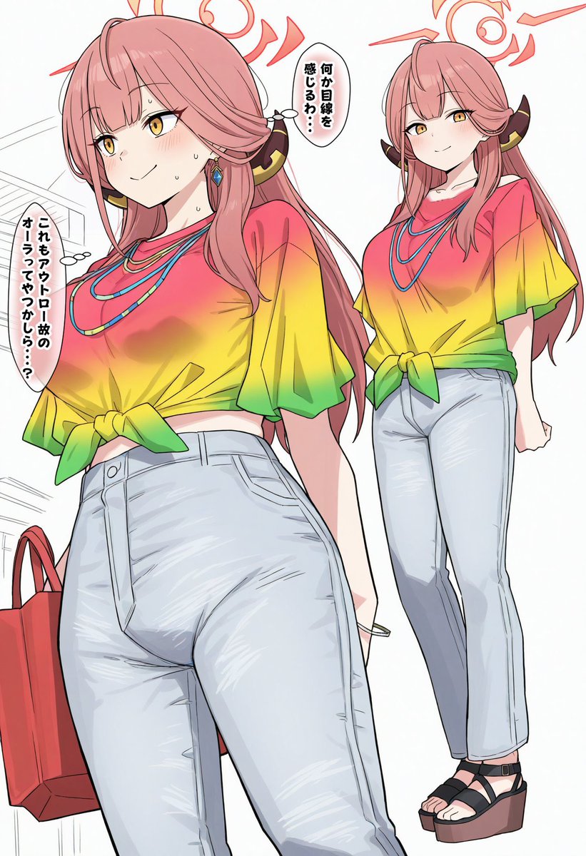 3kanmm's tweet photo. ダサ服アルちゃん再掲 https://t.co/nVZtxW9CnW