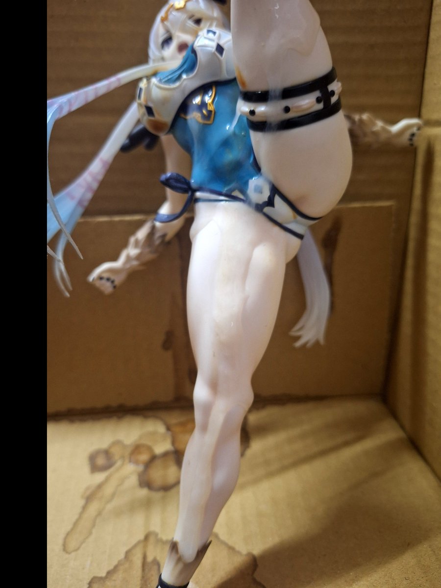 bukkake0102's tweet photo. #フィギュアぶっかけ
#無洗浄フィギュア 

這次在粗壯大腿上射了好多❤️ https://t.co/9wSuDARLQk