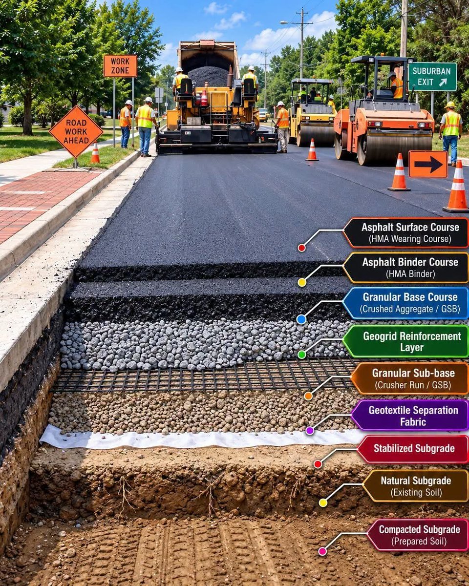 Yanga_Co's tweet photo. Only the apartheid government gave us this quality, Tambo's comrades only supply the top layer.

That road must be damaged every 2nd month so that a tender can be issued. https://t.co/kgyBcozfXz