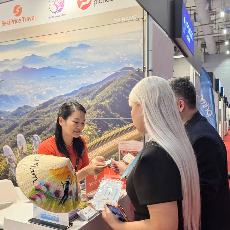lupisbella's tweet photo. Day 1 of ITF Türkiye 2026 is underway. Visit Booth 44C to explore premium DMC services, bespoke Vietnam and SEA packages, flexible group itineraries, and dedicated partner support. https://t.co/fHHjw1gYkP