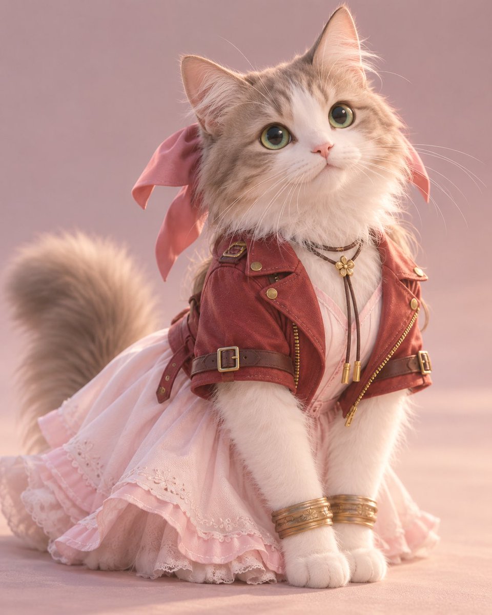 marusan0331's tweet photo. FF cats
【ティファ、エアリス、ユウナ、ライトニング】が猫になっちゃった🐈
#finalfantasy  #AIart️️️️️️️️️️️️️️️️️️️️️️️️️️️️️️️️️️️️️️️️️️️️️️️️️️️ https://t.co/CrQmxitDpf