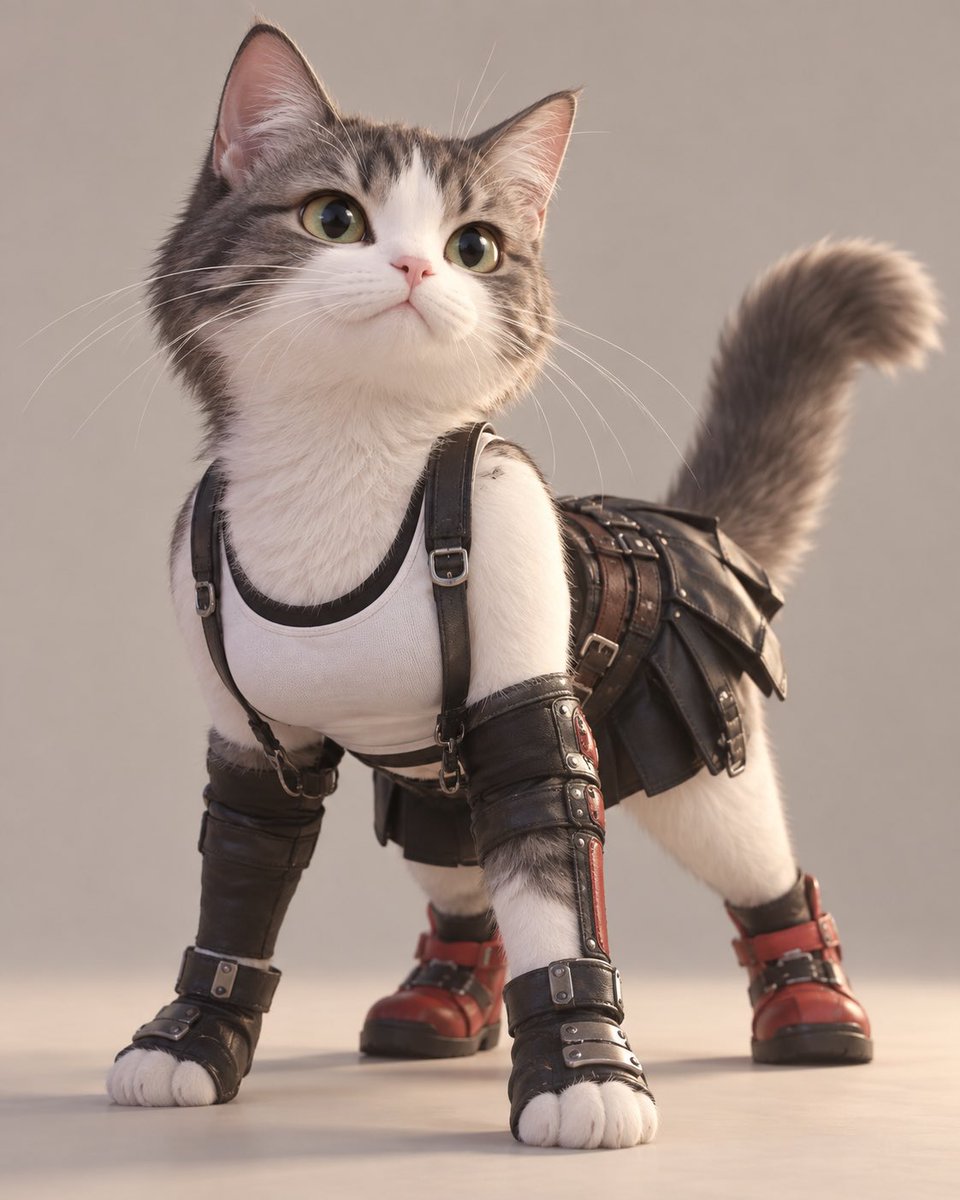 marusan0331's tweet photo. FF cats
【ティファ、エアリス、ユウナ、ライトニング】が猫になっちゃった🐈
#finalfantasy  #AIart️️️️️️️️️️️️️️️️️️️️️️️️️️️️️️️️️️️️️️️️️️️️️️️️️️️ https://t.co/CrQmxitDpf