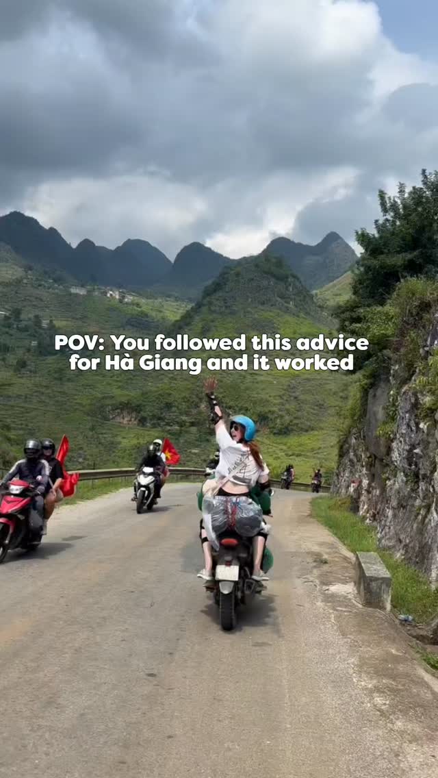 EdwinMauricioA3's tweet photo. Hà Giang Loop tips: pack light, bring layers and swimwear, take headphones, and choose an easy rider for a safer, more scenic experience. Pick a tour that suits your style, embrace the adventure, connect with locals, and enjoy every moment. https://t.co/cJarplIcD0