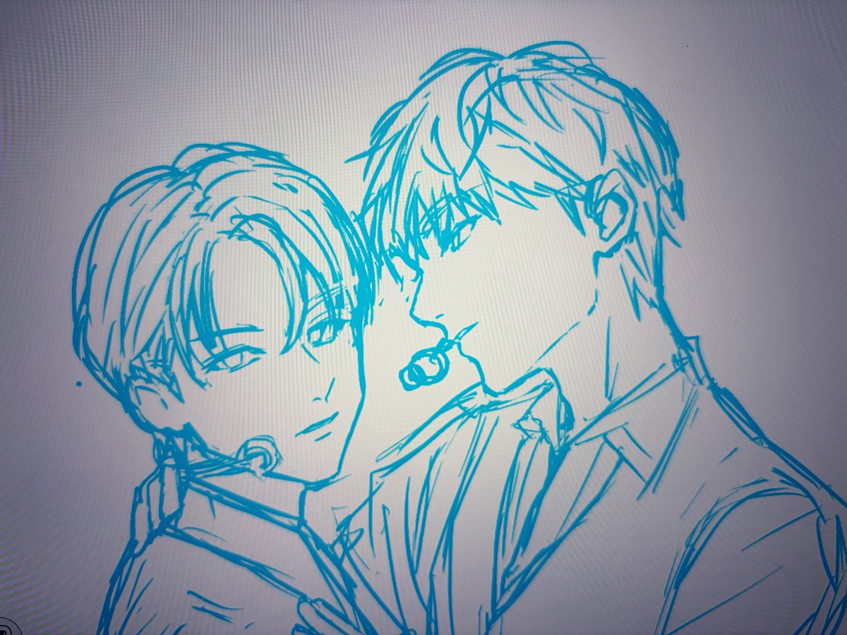 ateez_rnrn's tweet photo. 描いてる〜 https://t.co/UwVf5OOcGq