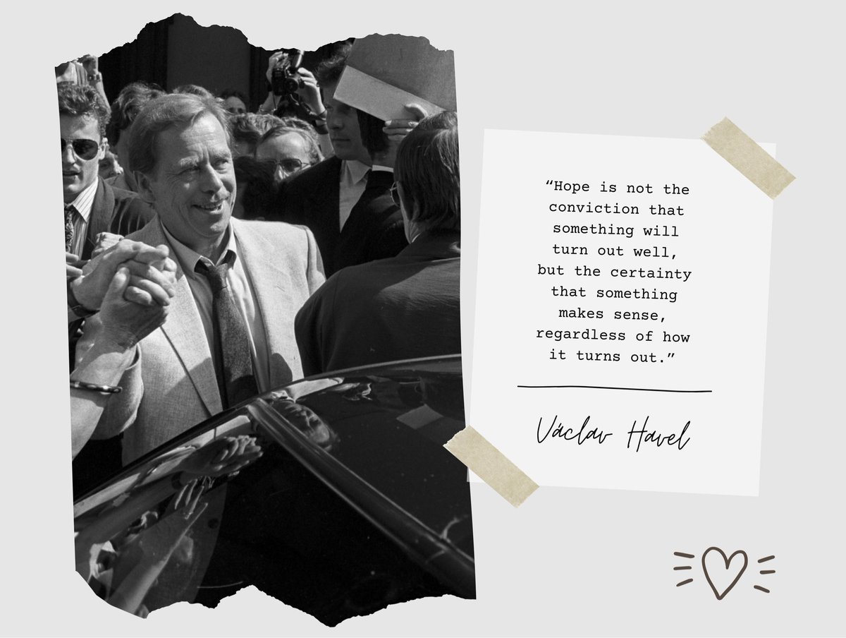 CZinLondon's tweet photo. Today marks what would have been Václav Havel's 90th birthday. His ideas, writings and legacy continue to inspire people around the world. We've displayed some of our favourite Havel quotes at the Embassy and Czech Centre. Tell us yours. 💭 https://t.co/3CUWdhS9mB