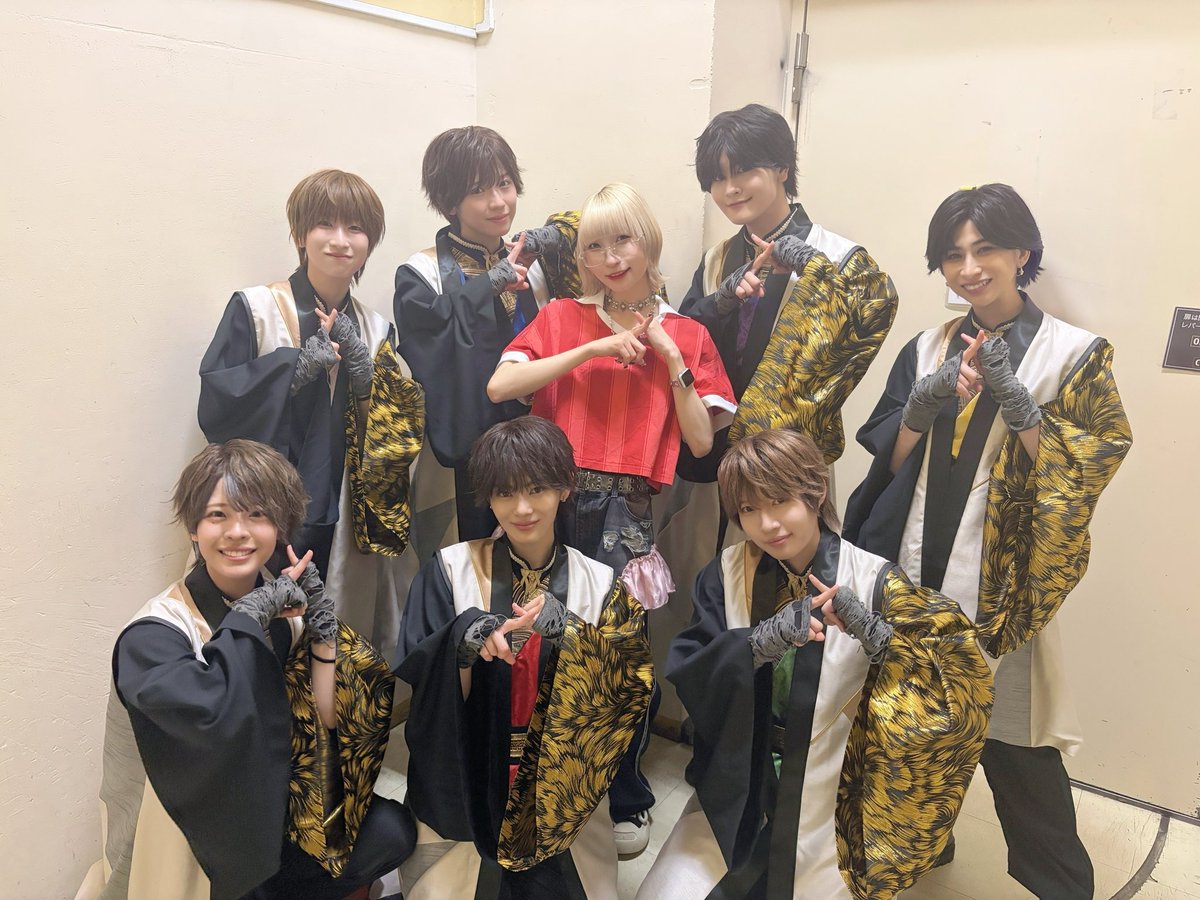 PINKY_neko's tweet photo. #ピンキーフェス トリをつとめてくださった風男塾さん🤘🏻

「男装★超メロ」をコラボさせていただきました！

言わずもがなのカッコよさと歴史を背負って走っている姿に涙目。
より進化していた超メロコールにびっくり嬉しでファンの皆さまとの絆を感じざるを得ませんでした🤝🏻
ご出演していただきありがとうございました！