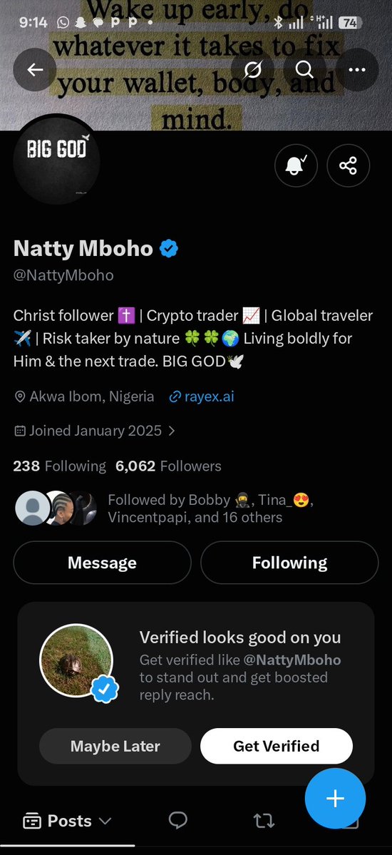 Onyomijnr's tweet photo. @Wappyking_ @NattyMboho Done ✅ bro 
8121847588
Opay
Precious Onyomi Sunday 
Abeg make today own no pass me. https://t.co/y7Di1FM45i