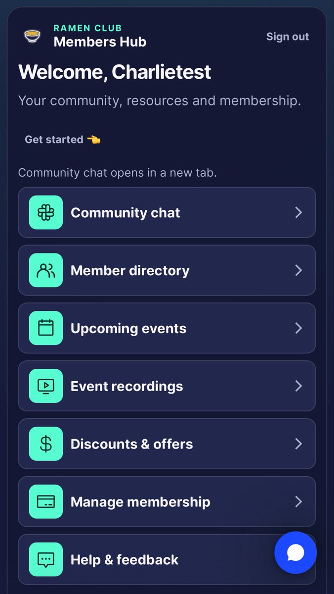 charlierward's tweet photo. Last month at @RamenClubHQ I’ve been building a proper member portal for our community to navigate all our resources, all built with Codex desktop app: 

- stack is Cloudflare Workers, Supabase db/auth, Loops for email, Stripe for payments, Astro frontend 
- added full billing automation for existing and new members (probably took the longest out of everything)
- all 500 discounts, plus editable member directory, recorded content, upcoming events here via Secret, Drive & Luma APIs
- PostHog & Fathom analytics & session replays 
- automated verification between account and Slack profiles upon joining 
- all fast, secure, works on mobile 

Next: 

- member directory 2.0 
- make all browsable via MCP
- members can submit own discounts, apply to host live classes, apply to host events, volunteer in other ways 
- education 2.0 
- some other useful and fun stuff 😉 (@HCJMartin has been cooking too)

We’re just getting started.