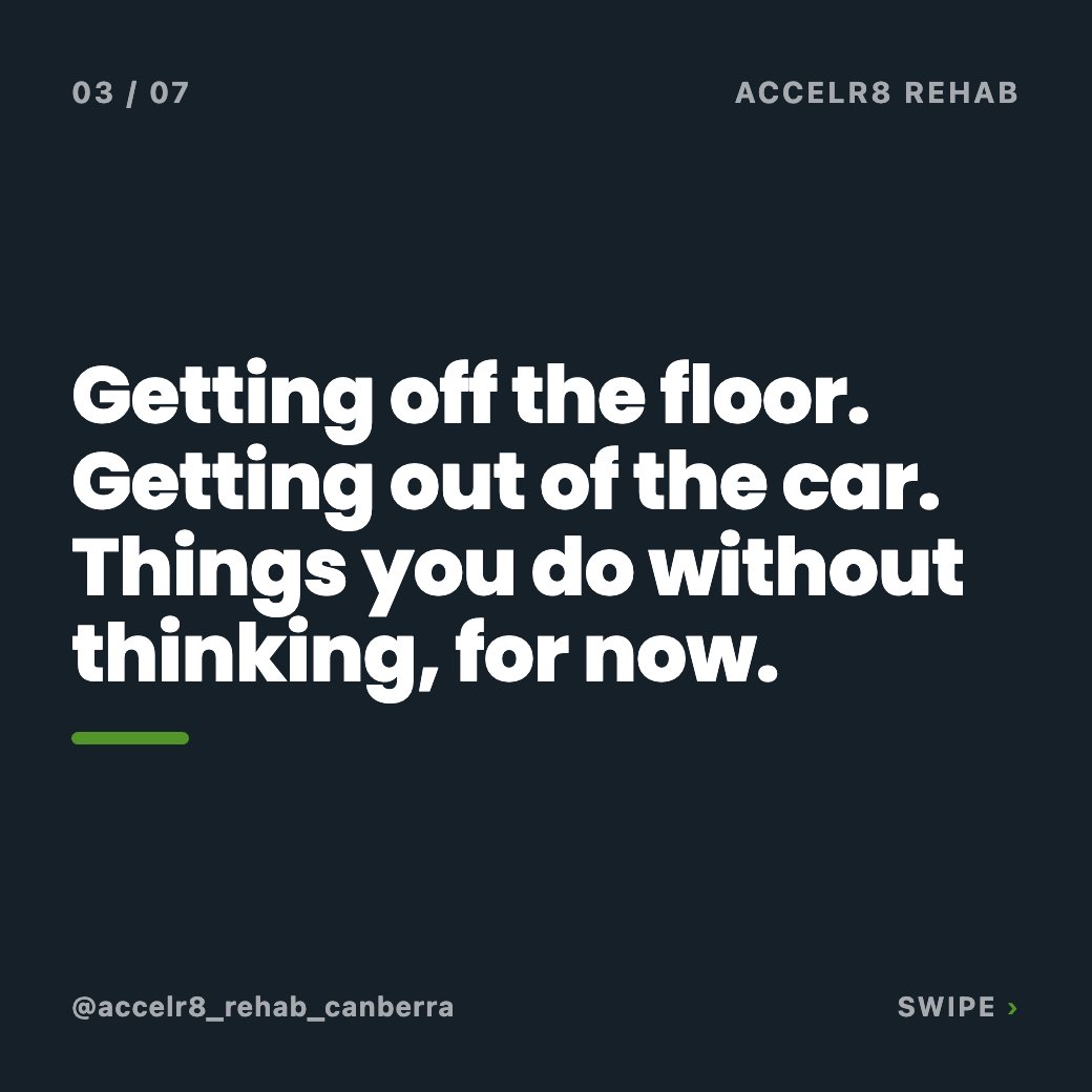 Dannyos's tweet photo. What do you want to keep doing as you get older? Walks, golf, the garden, getting off the floor. Most people never ask until something gets hard. Write the list first, then train for it. #Accelr8Rehab https://t.co/R9XPK2RCPO