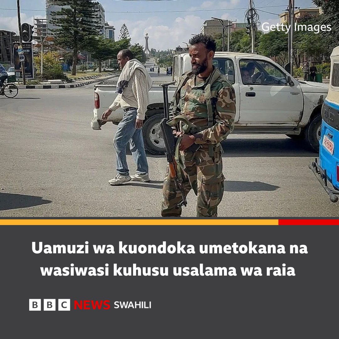 bbcswahili's tweet photo. Vikosi vya waasi wa Ethiopia vyaondoka mji mkuu wa Tigray
https://t.co/XvAYiTFikW https://t.co/J9t8ZTNcun