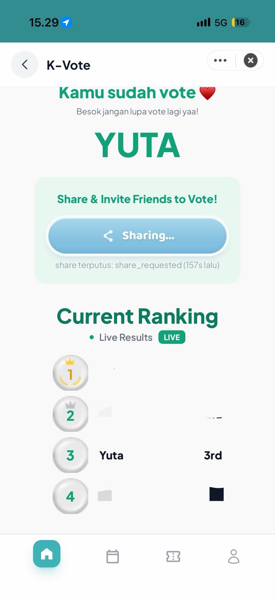 jjctention's tweet photo. Hello Chilzen and Yutami!

karena bulan oktober ini ultahnya yuta, aku dapat info Yuta masuk nominasi untuk dipajang ads birthday-nya di IDX dan Stasiun Sudirman Jakarta!

sementara aku barusan vote, Yuta ada di tempat ketiga nih, jadi yuk kalau kalian ada waktu jangan lupa vote yah!!

Link: https://t.co/waAb491itU

bantu RT dan vote yaaah💚