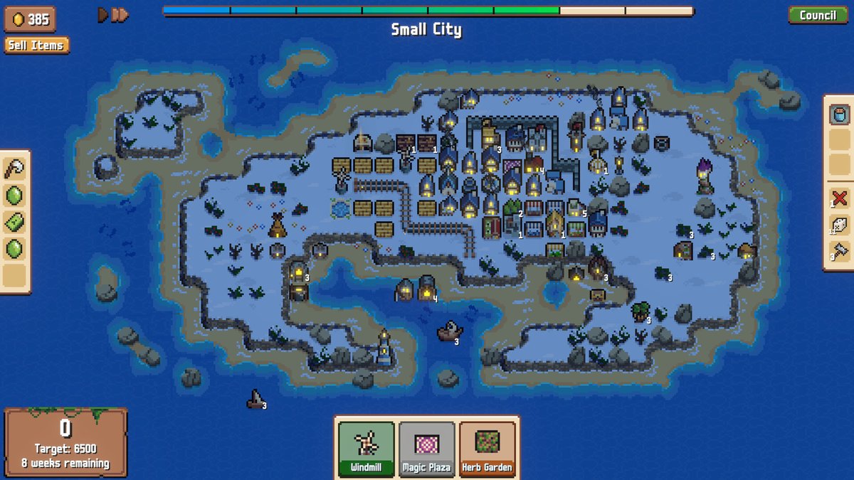 gamespark's tweet photo. 「業界内では「カプセルアートにドット絵を使うべきではない」と言われているが、最終的には現在の素晴らしいビジュアルに辿り着くことができた」ミニ街づくりローグライク『ローグライク・シティビルダー』【開発者インタビュー】
https://t.co/2J8UdBwSqS https://t.co/jZWElk7YEX