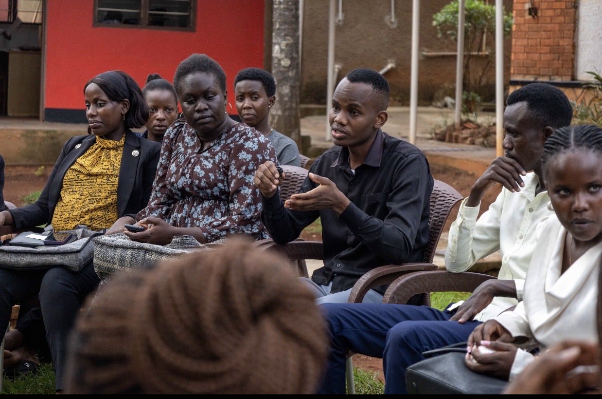 global_uganda's tweet photo. Young professionals and university students convened to confront sexual extortion in public service and institutions of higher learning at the ActionTalks discussion. #ActionTalks #BreakTheSilence https://t.co/vqCOCXqQir