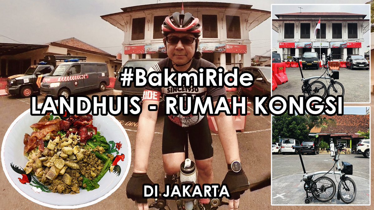 Bakmi_Cyclist's tweet photo. Kali ini gue mampir ke beberapa Landhuis yang juga dikenal sebagai rumah kongsi di Jakarta. Silahkan tonton videonya di sini: https://t.co/yGCXq91b4v and thank you for your support!π
#bakmicyclist #gowes #cycling #cyclists #jakarta #gedong #tinggi #cawang #cililitan #palmerah https://t.co/OH4guCmITj