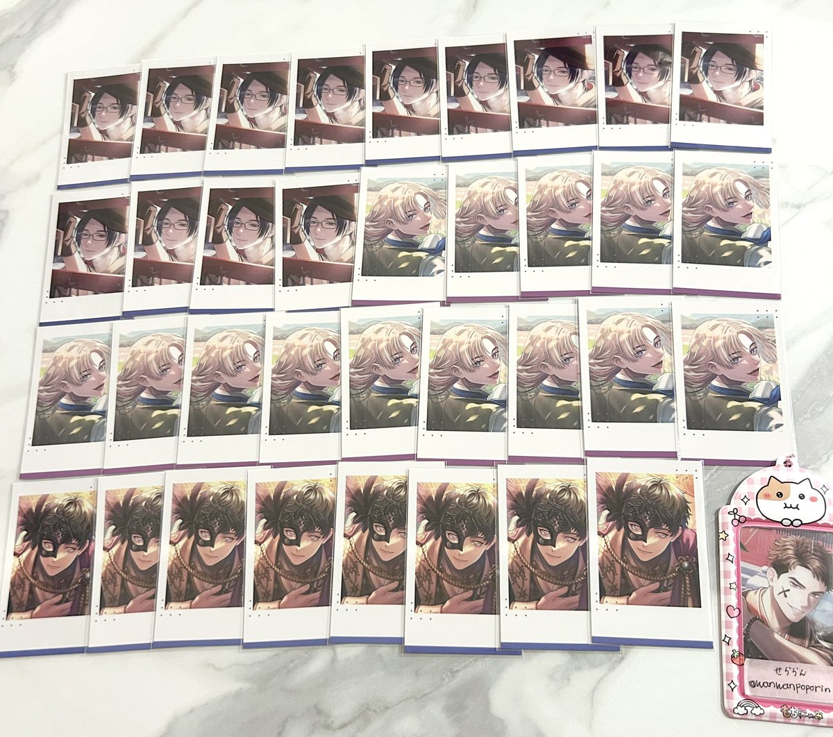 wanwanpoporin's tweet photo. ブレイクマイケース ブレマイ ポップアップ  フォトカ フォト風カード 交換

譲🎀 麻波 在間 祠堂 立科 節見 相沢 御門 神家 

求🎀 正月新開

7日池袋またはAGF両日手渡し可能です。郵送の場合は2点～希望。
1枚目はお声掛けが重なる場合3枚目または4枚目含むお取引優先させて頂きます。 https://t.co/1m4umJXTBh