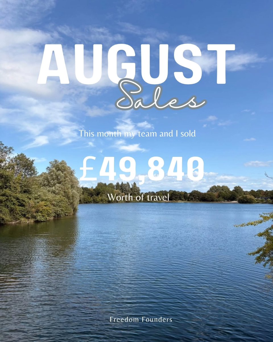 julio09830's tweet photo. Another great month for our travel team. Love researching and booking holidays? Turn that skill into perks, earn from bookings, and travel for less. Customers pay no extra; we’re paid by travel companies. https://t.co/lFz01K7Icu