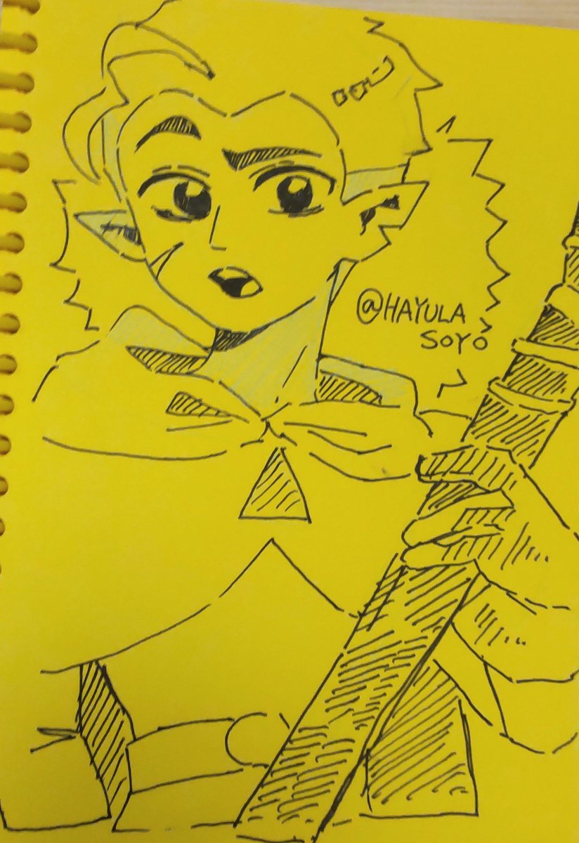 HAYULA_SOYO's tweet photo. アナログハンター（初描き） https://t.co/9YBqUjaFNx