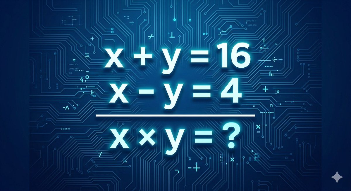maths869's tweet photo. Solve this question 

Find the value of x+ y

x + y = ? https://t.co/a2S70eKWgN