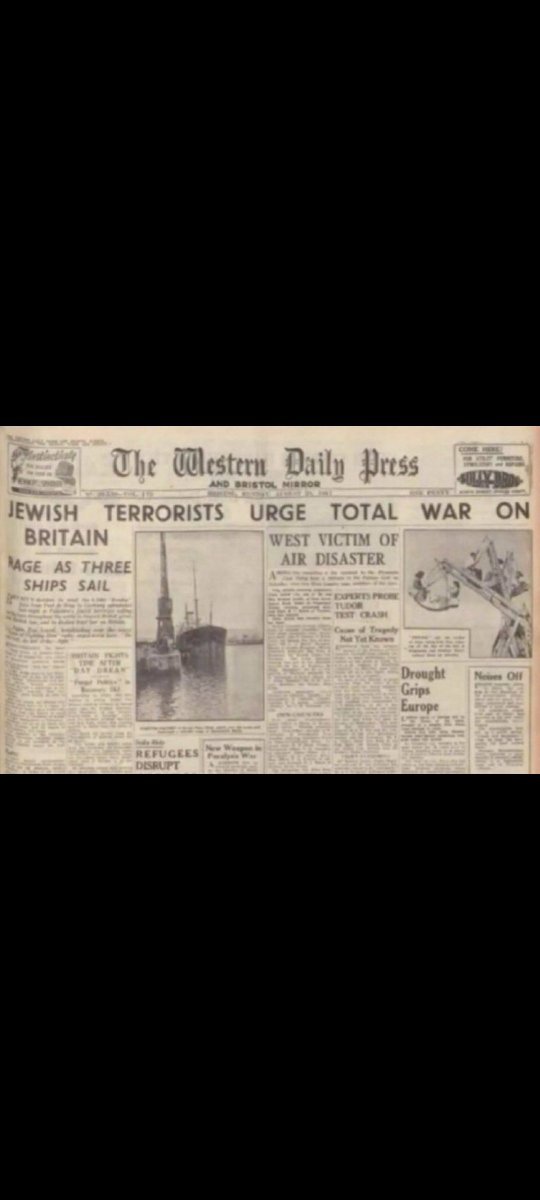 therepostguy's tweet photo. @benonwine This is Zionism.

Any Brit who supports Israel and Zionism is a traitor. https://t.co/3j6eAyxF79