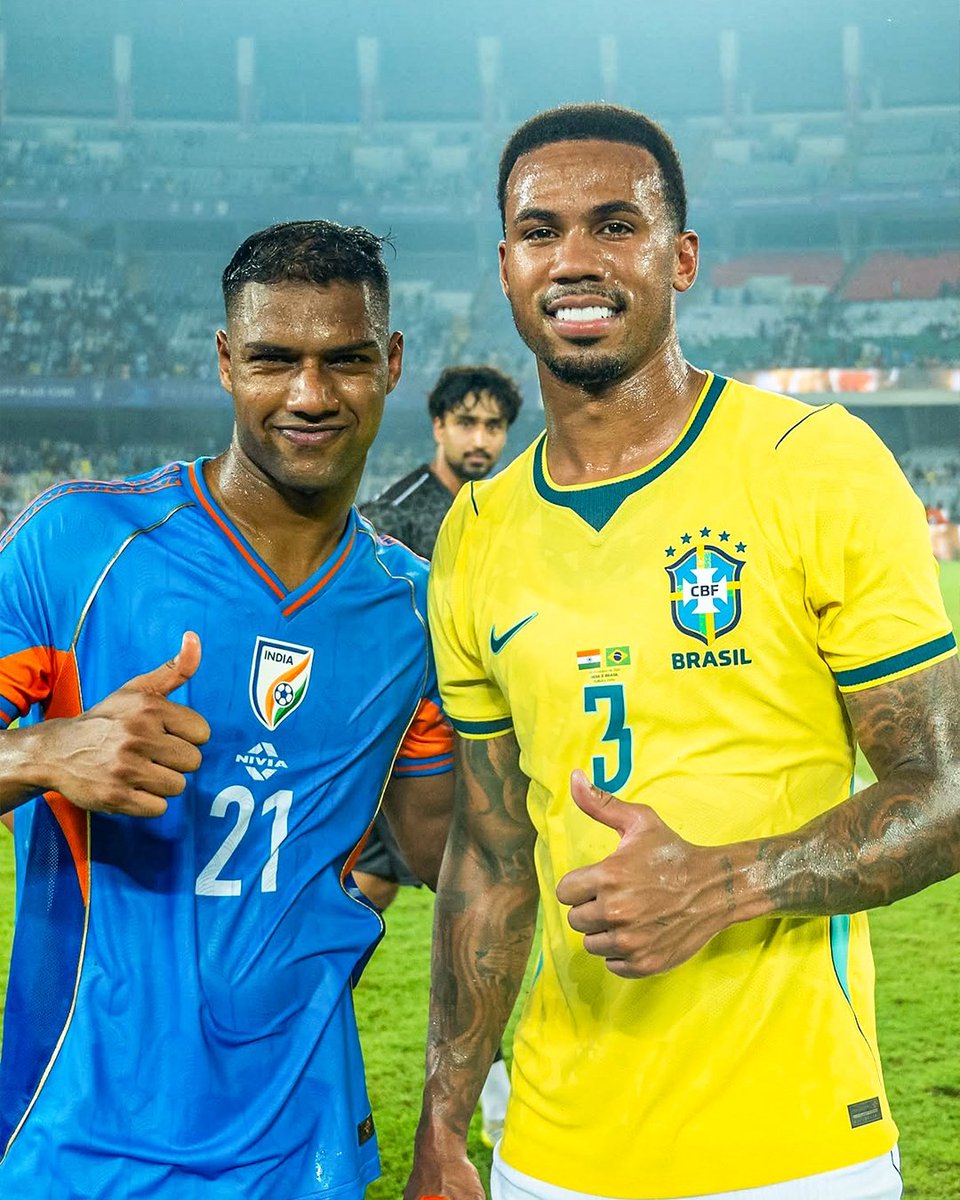 eastbengal_fc's tweet photo. Some experiences teach you the lessons of a lifetime 🇮🇳 🤝 🇧🇷 (1/4)
#IndianFootball #BlueTigers #INDBRA https://t.co/dufCpBfCJ5