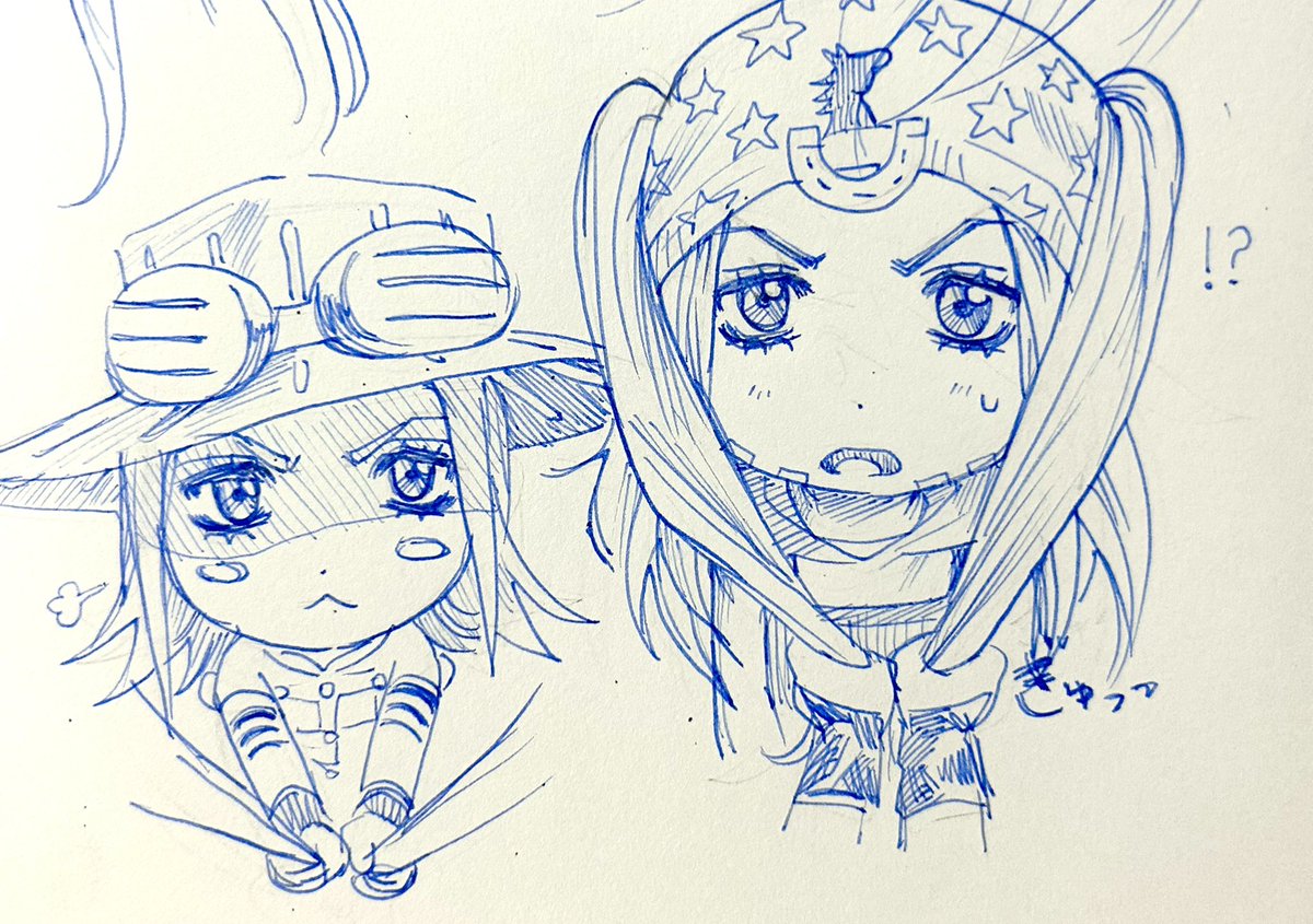o_ox_xo_ox_x___'s tweet photo. 筆が乗って色々描いたのだ https://t.co/SlfNFaRBke
