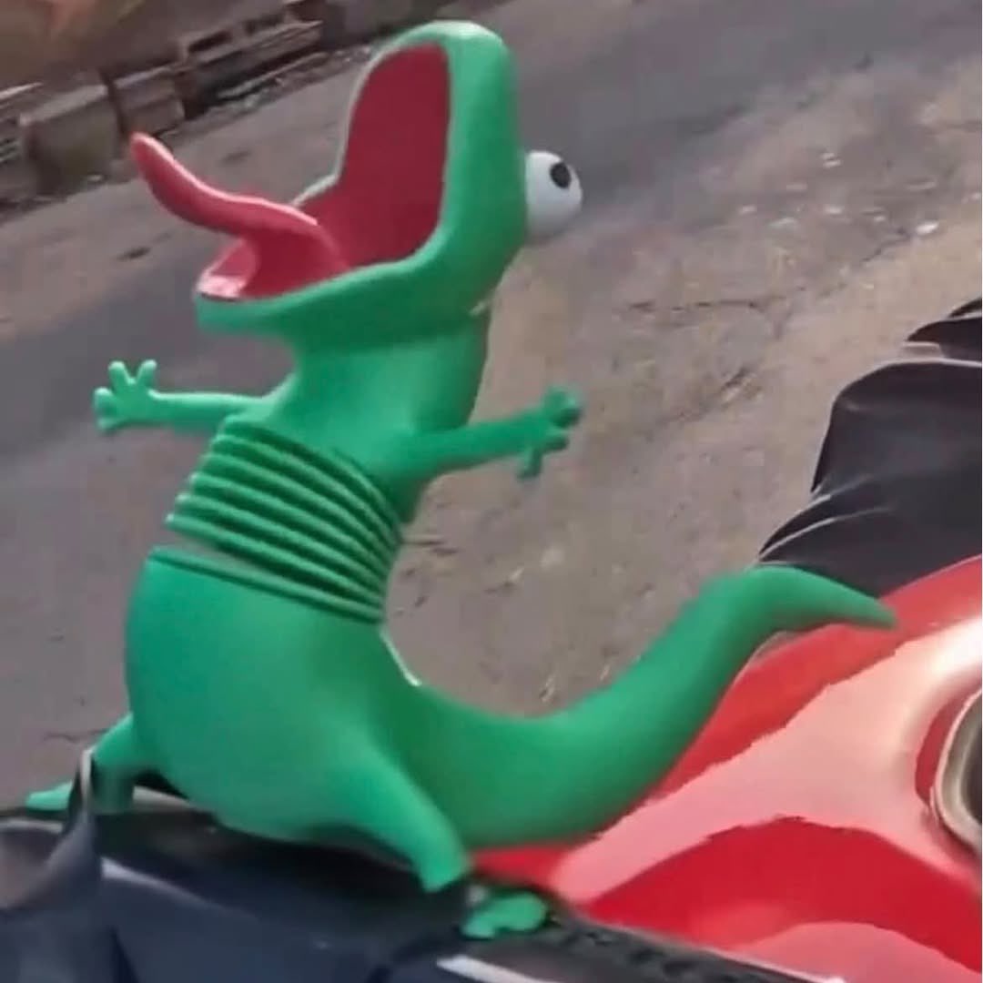 Effyeeeb's tweet photo. Ngeselin banget kalo ditaruh di motor 🤣 https://t.co/CWXJiDza6L