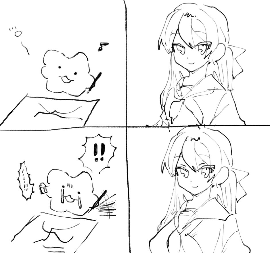 o_020410's tweet photo. 自分のコンプレックスが絵にあらわれると見た
そうだなと  感じた https://t.co/h4rWNaUK6b