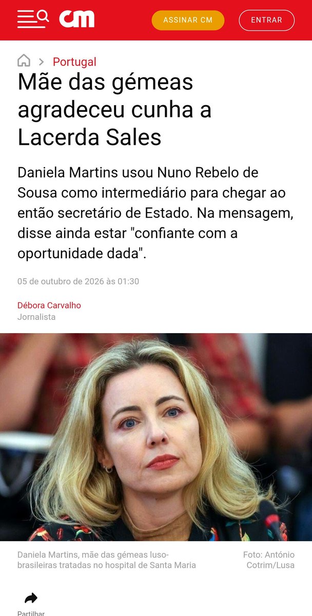 Bamonessa100Pre's tweet photo. @MariaCabugueira @marta_temidops Se a consulta na especialidade nestes modos era um "direito" da mãe das gémeas, porque é que agradeceu ao Lacerda? (Já pra não falar ter recorrido a ele em primeiro lugar pelas vias já conhecidas.) https://t.co/QLXgGmhBwb